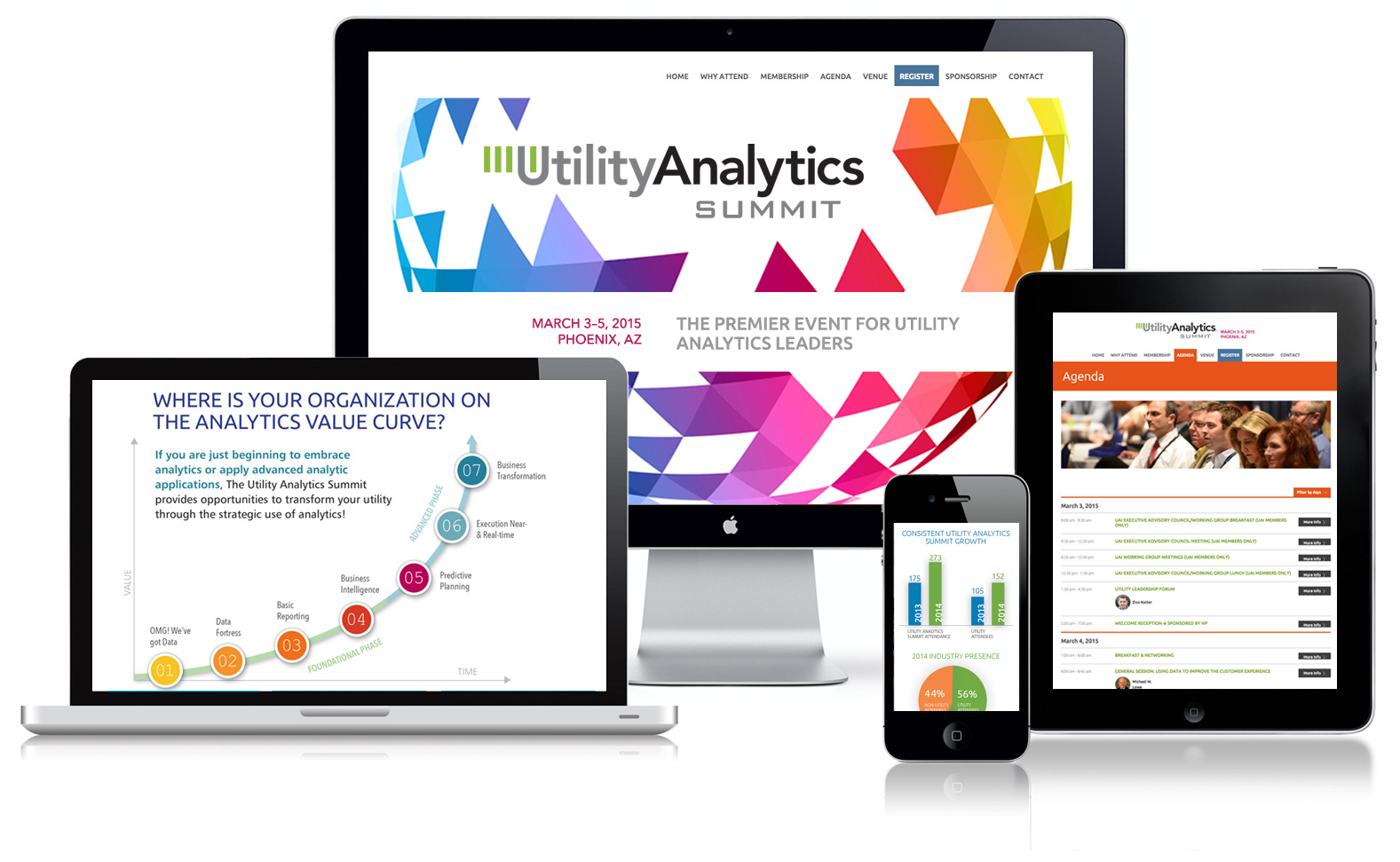 Utility Analytics Summit homepage
