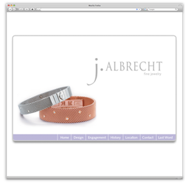 J. Albrecht Fine Jewelry homepage