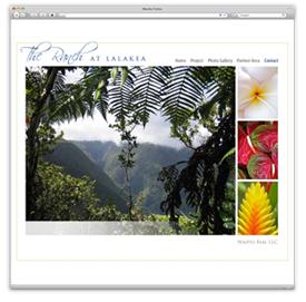 Lalakea Ranch homepage
