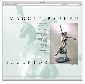 Maggie Parker Sculpture homepage